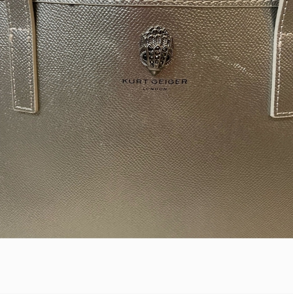 Kurt Geiger London Pewter Richmond shopper tote. - Picture 4 of 10